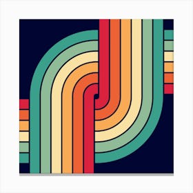 Modernist Geometric Design Canvas Print