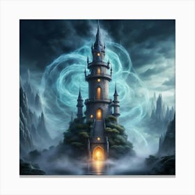 Castle In The Sky 7 Canvas Print