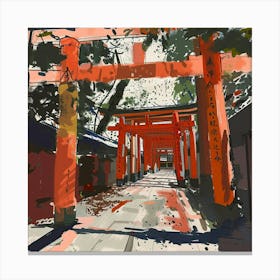 Fushimi Inari 4 Canvas Print