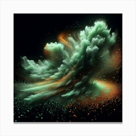 Abstract Explosion Canvas Print