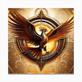 Hunger Games Logo 2 Canvas Print