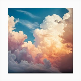 Cloudy Sky 5 Canvas Print