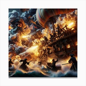 Pirates Of The Caribbean 1 Canvas Print