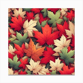 Maple Leaf 8 Canvas Print
