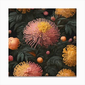 Mimosa flower 1 Canvas Print