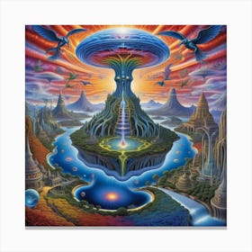 Lucid Dreaming 5 Canvas Print