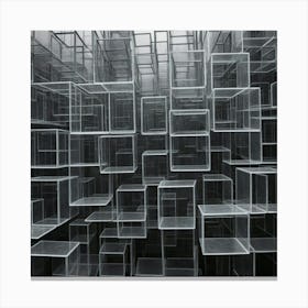 Cubes Canvas Print