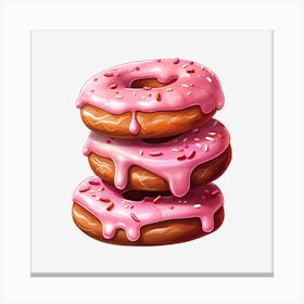 Donuts 7 Canvas Print