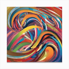 Abstract Painting 2 Canvas Print