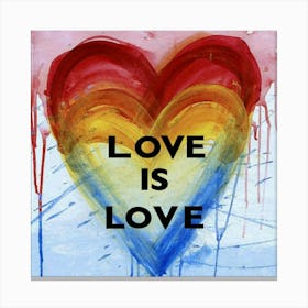 Love Is Love Art Print Painting Poster Canvas Print