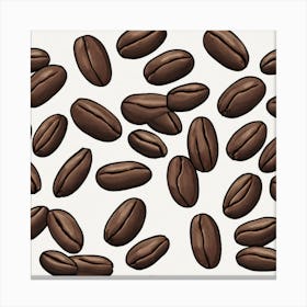 Coffee Beans 229 Canvas Print