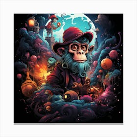 Monkey Buisness Canvas Print