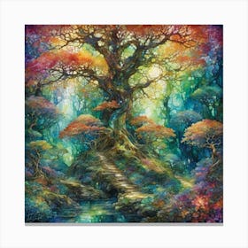 Fantasy Forest   Canvas Print