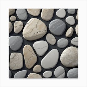 Pebbles 1 Canvas Print