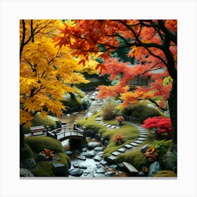 Japanese Garden Canvas Print