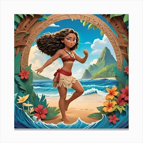 Moana Canvas Print