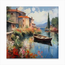 Rustic Riviera Chromatics Canvas Print