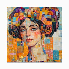 Klimt'S Woman Lienzo