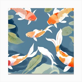 Koi Fish 9 Canvas Print