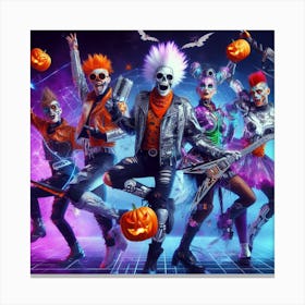 Halloween Party25 Canvas Print