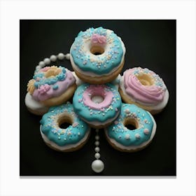 Donuts 2 Canvas Print