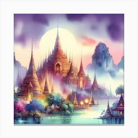 Thailand City Canvas Print