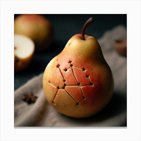 Constellation Pears Canvas Print