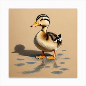 Duck! 21 Canvas Print