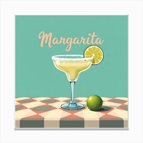 Margarita Cocktail 06 Canvas Print