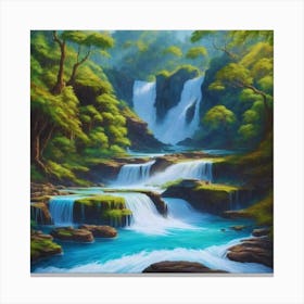 Waterfall 4 Canvas Print