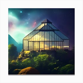 House In The Forest 2 Canvas Print