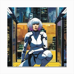 Ghost In The Shell 3 Canvas Print