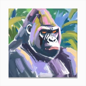 Mountain Gorilla 04 Canvas Print