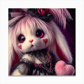 Bunny Bunny Love valentine Canvas Print