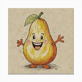 Pear! 3 Canvas Print