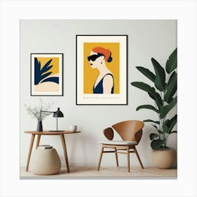 Default Minimal Matisse 2 Art Print 0 Canvas Print