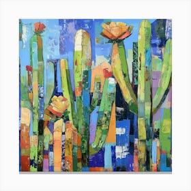 Cactus Garden Canvas Print