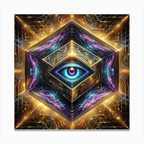 All Seeing Eye 1 Canvas Print