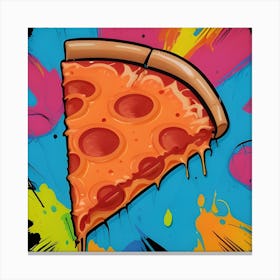 Pizza My Heart Canvas Print