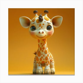 Giraffe 64 Canvas Print