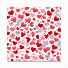 Valentine'S Day Background 2 Canvas Print