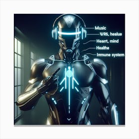 Cyborg 37 Canvas Print