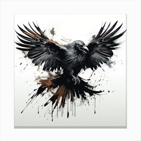 Raven Canvas Print