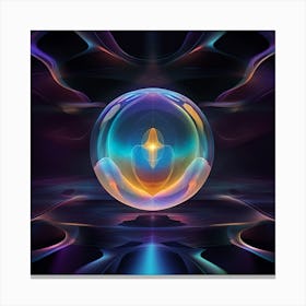 3d Abstract Painting Canvas Print