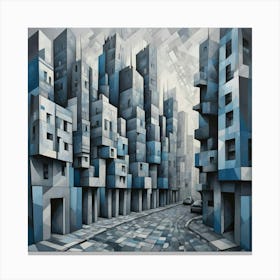 Cityscape 18 Canvas Print