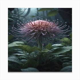 Flower In The Forest 2 Canvas Print