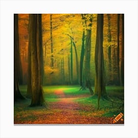 Autumn Forest Canvas Print