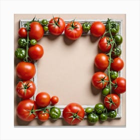 Tomato Frame 4 Canvas Print