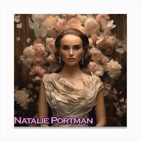 Natalie Portman 2 Canvas Print