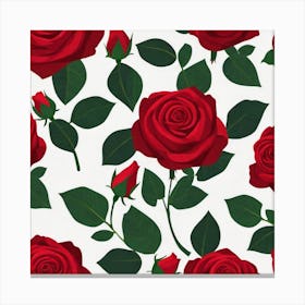 Red Roses Canvas Print